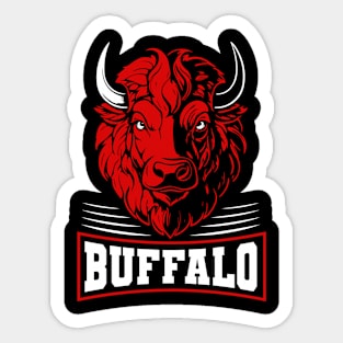 Buffalo - American Bison Sticker